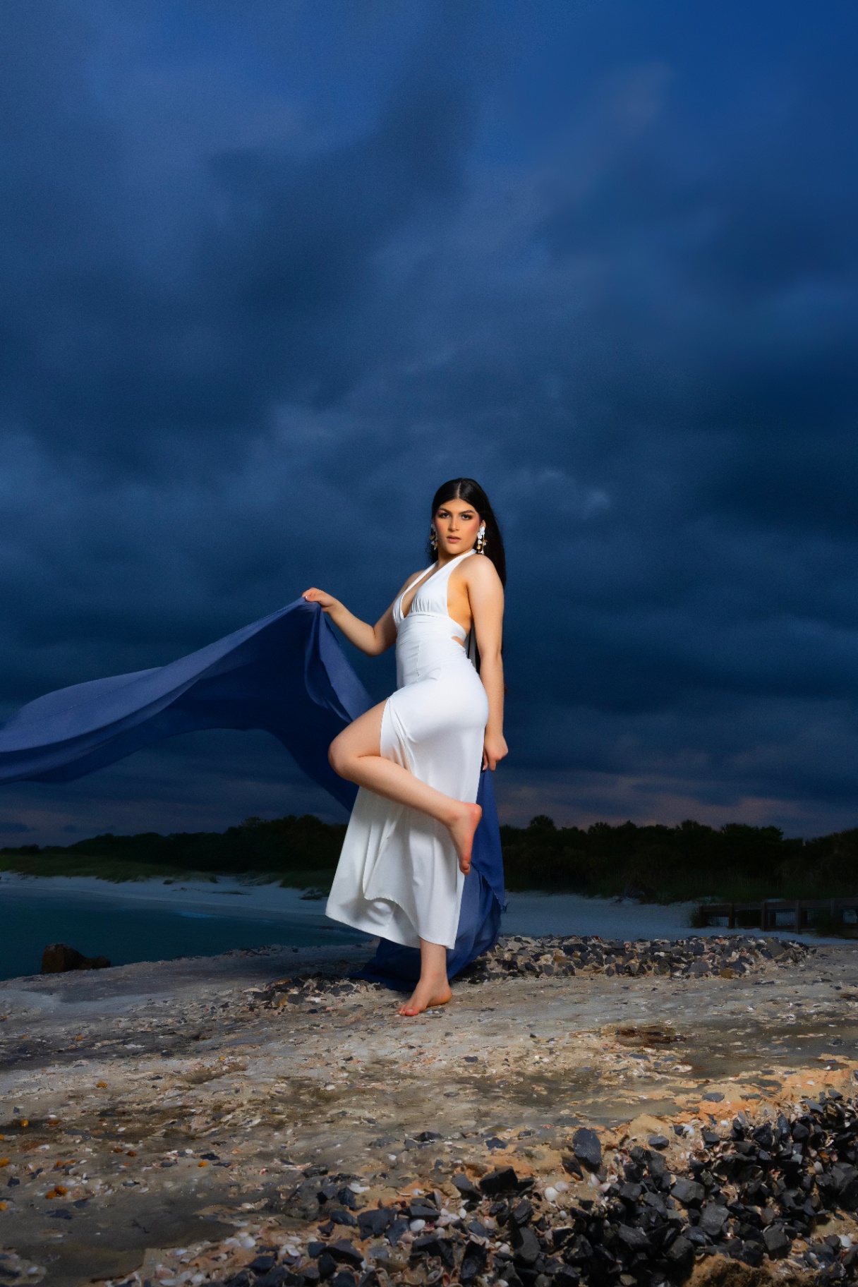 Viento en la costa
