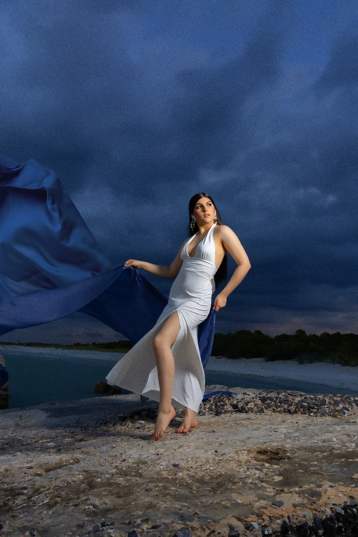 Velo azul